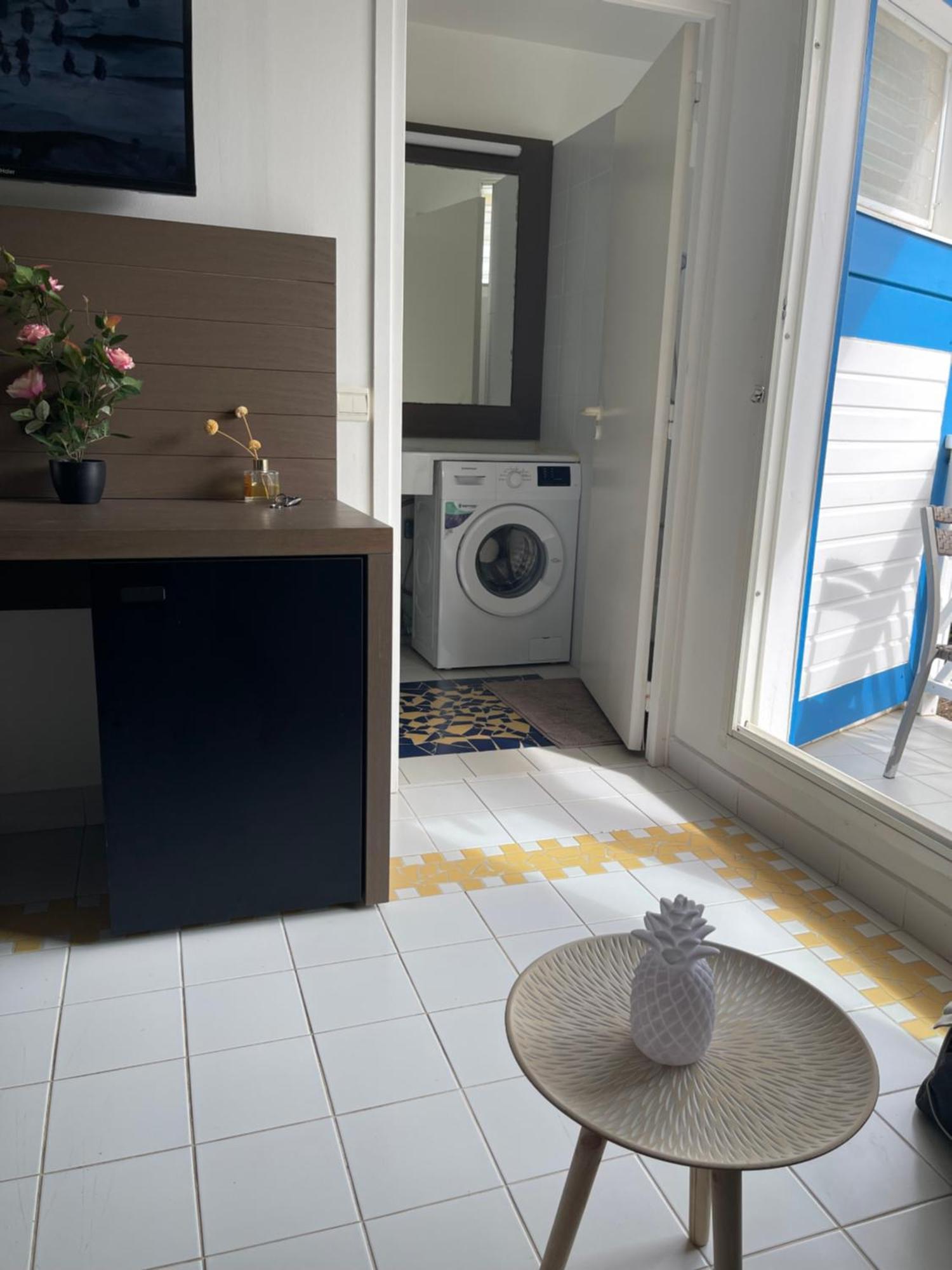 Studio 25 M Manganao Joela 4 Personnes Avec Machine A Laver (Adults Only) Saint-Francois (Grande-Terre) Exterior foto